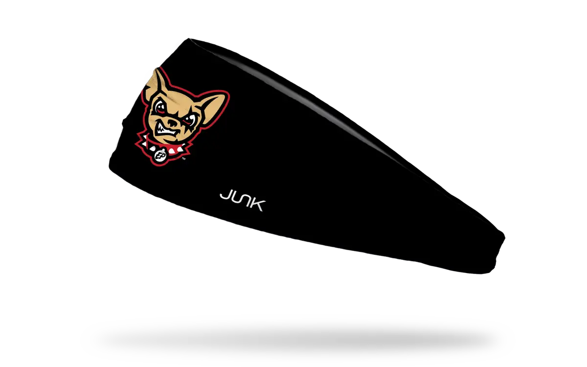 El Paso Chihuahuas: Chihuahua Logo Black Big Bang Lite Headband 1