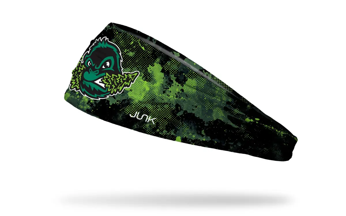 Eugene Emeralds: Grunge Green Big Bang Lite Headband 1