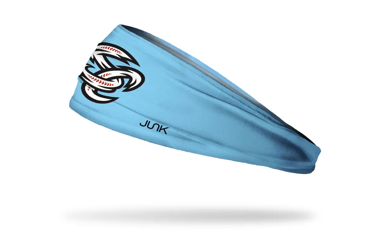 Omaha Storm Chasers: Logo Light Blue Big Bang Lite Headband 1