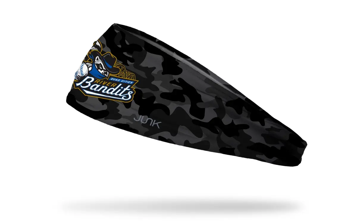 Quad Cities River Bandits: Black Ops Big Bang Lite Headband 1