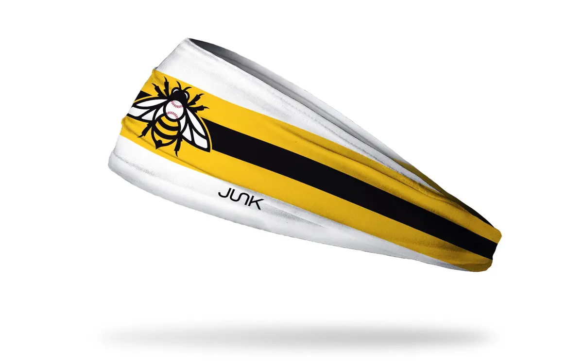 Salt Lake Bees: Stripe Big Bang Lite Headband 1