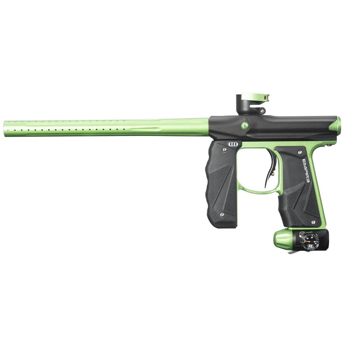 Empire Paintball Mini Gs Paintball Marker - Black/Neon Green 1