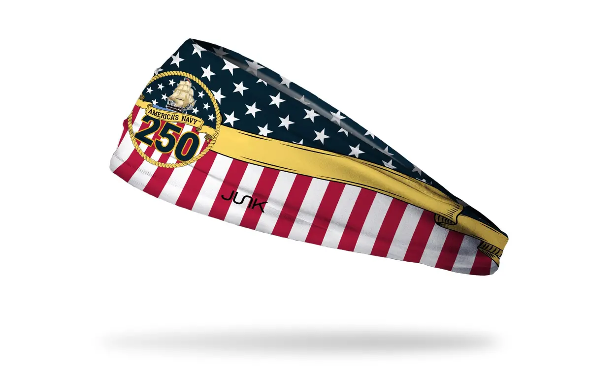 Navy: 250Th Anniversary Big Bang Lite Headband 1