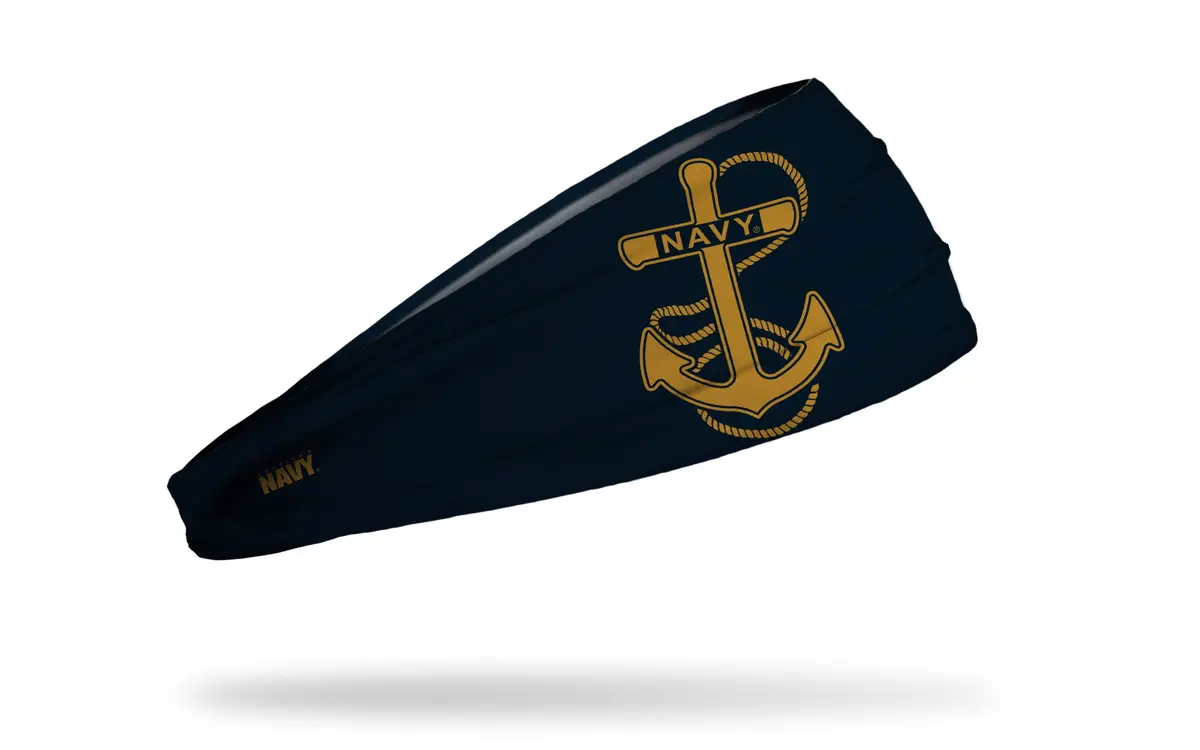 Navy: Anchor Navy Big Bang Lite Headband 1