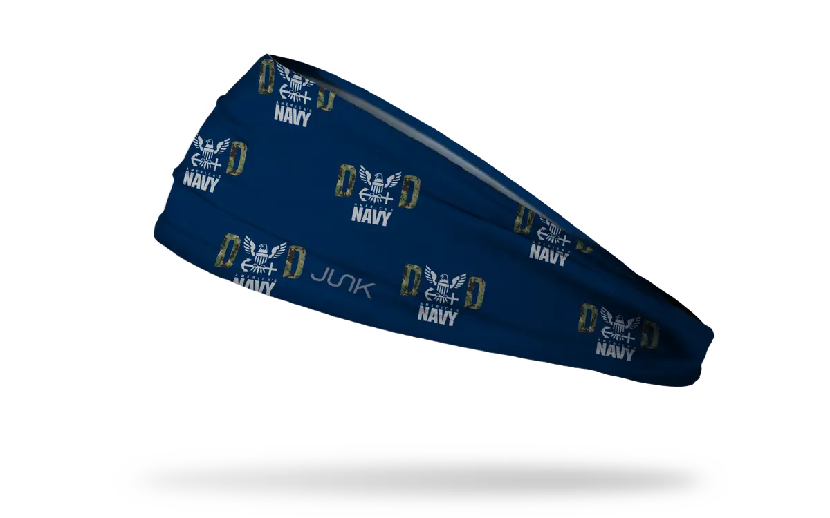 Navy: Dad Big Bang Lite Headband 1