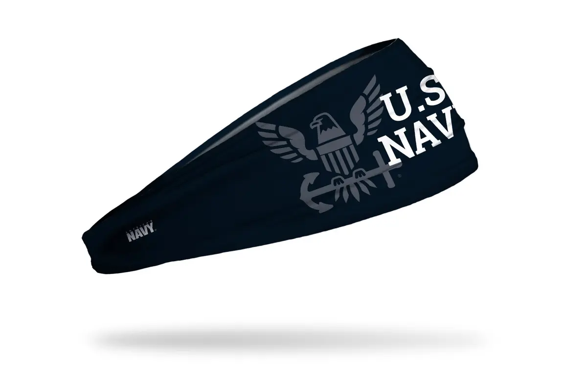 Navy: Eagle Icon Navy Big Bang Lite Headband 1
