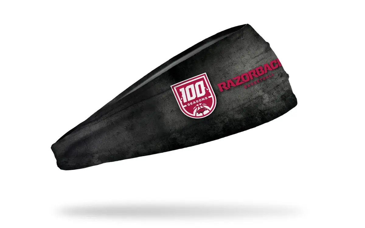 University Of Arkansas: 100Th Basketball Season Big Bang Lite Headband 1