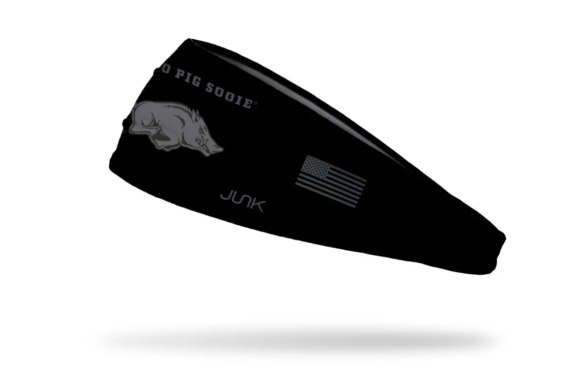 University Of Arkansas: Blackout Big Bang Lite Headband 1