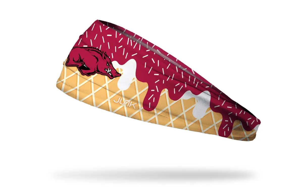 University Of Arkansas: Drip Big Bang Lite Headband 1