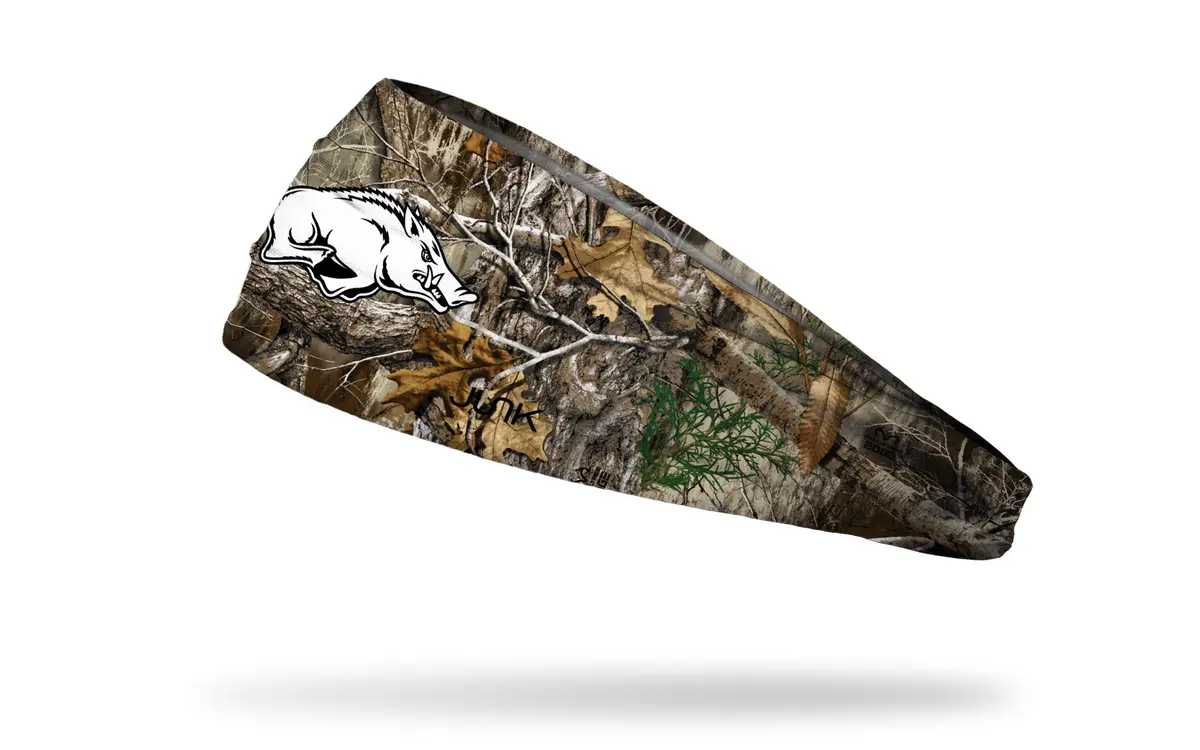 University Of Arkansas: Realtree Edge Logo Big Bang Lite Headband 1