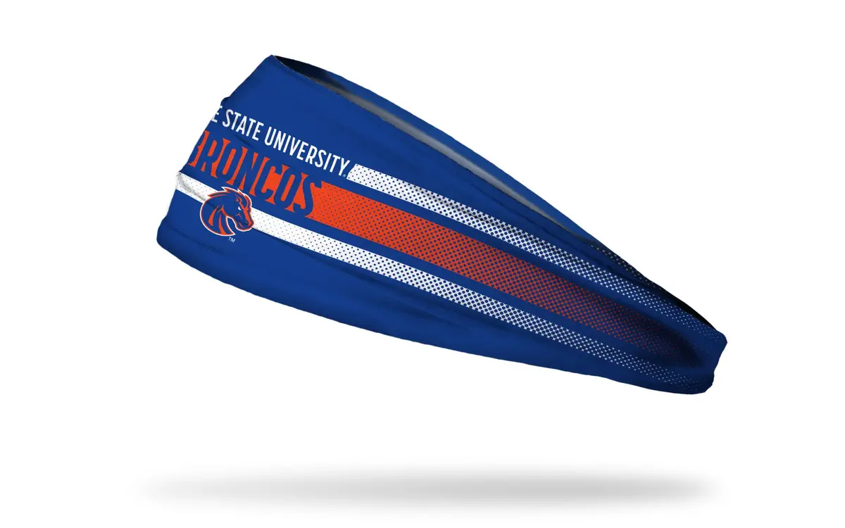 Boise State University: Faded Stripe Big Bang Lite Headband 1