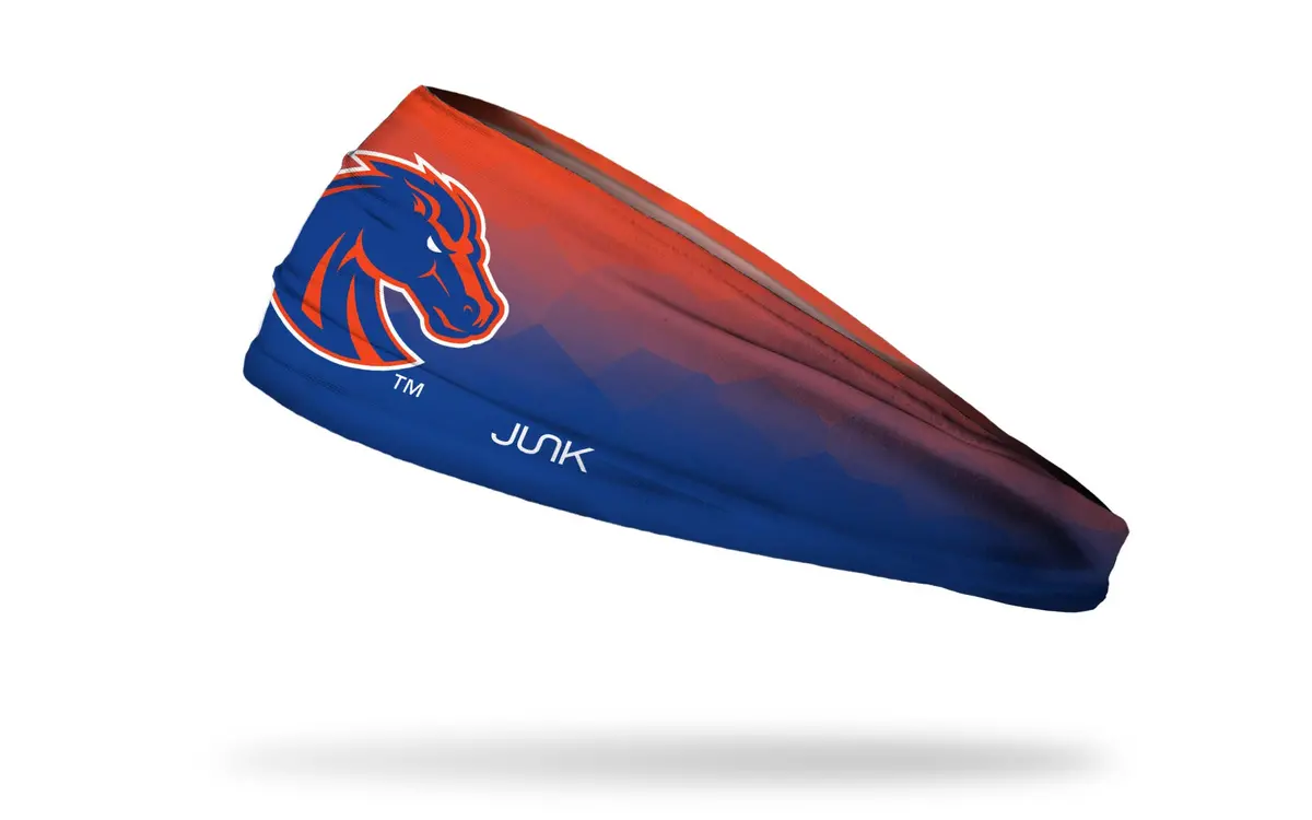 Boise State University: Mistly Mountain Big Bang Lite Headband 1