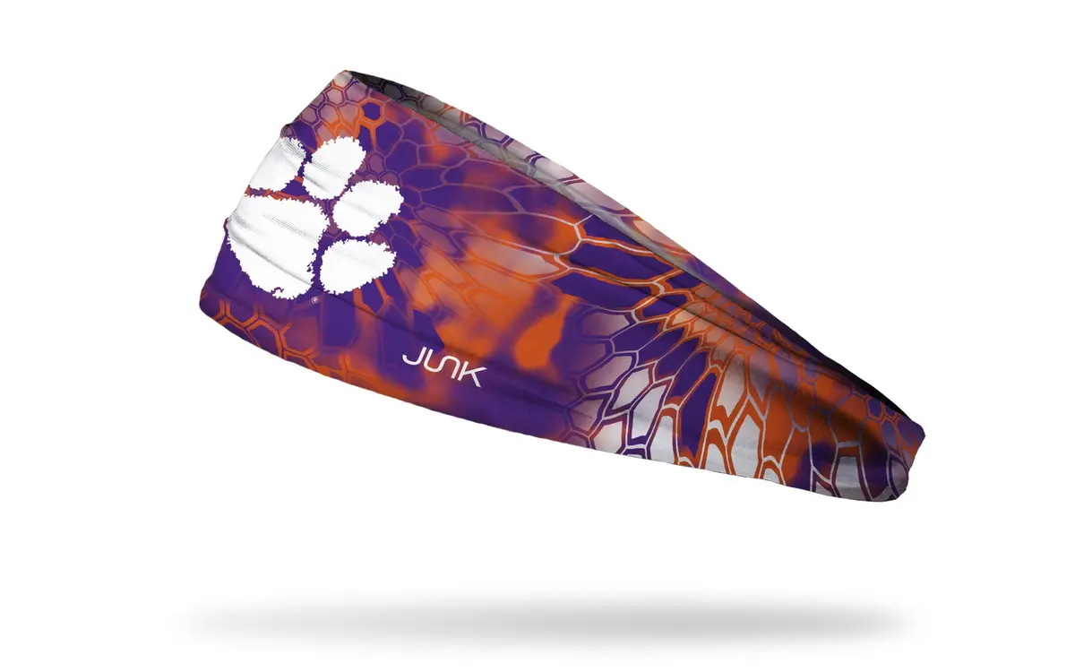 Clemson University: Kryptek Big Bang Lite Headband 1