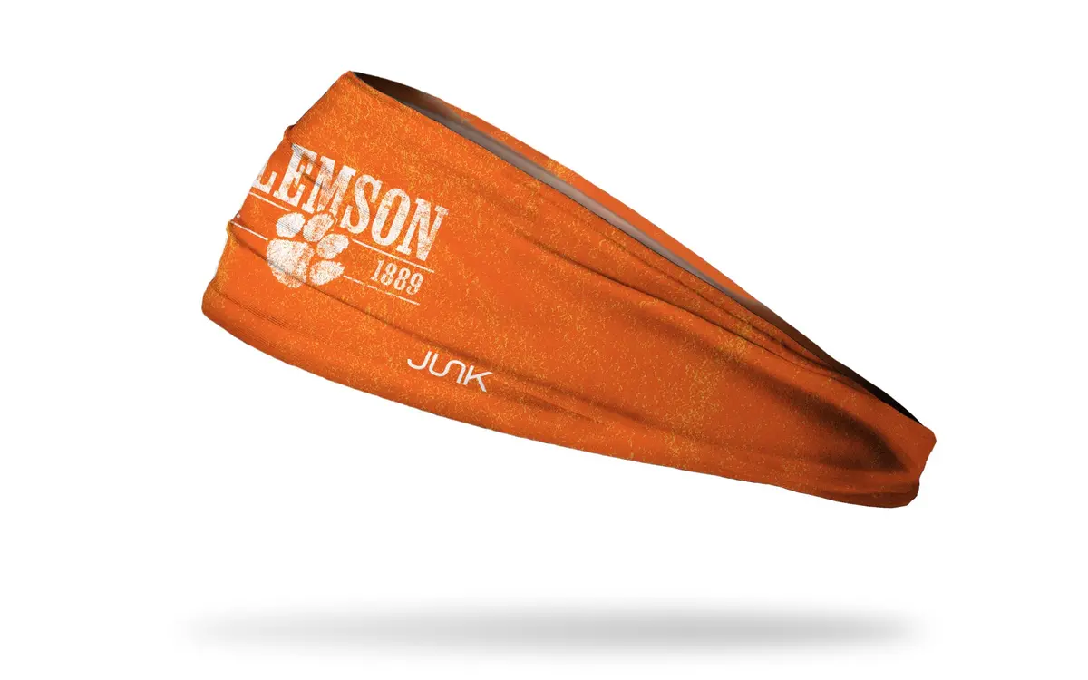 Clemson Tigers: Vintage Athletic Big Bang Lite Headband 1