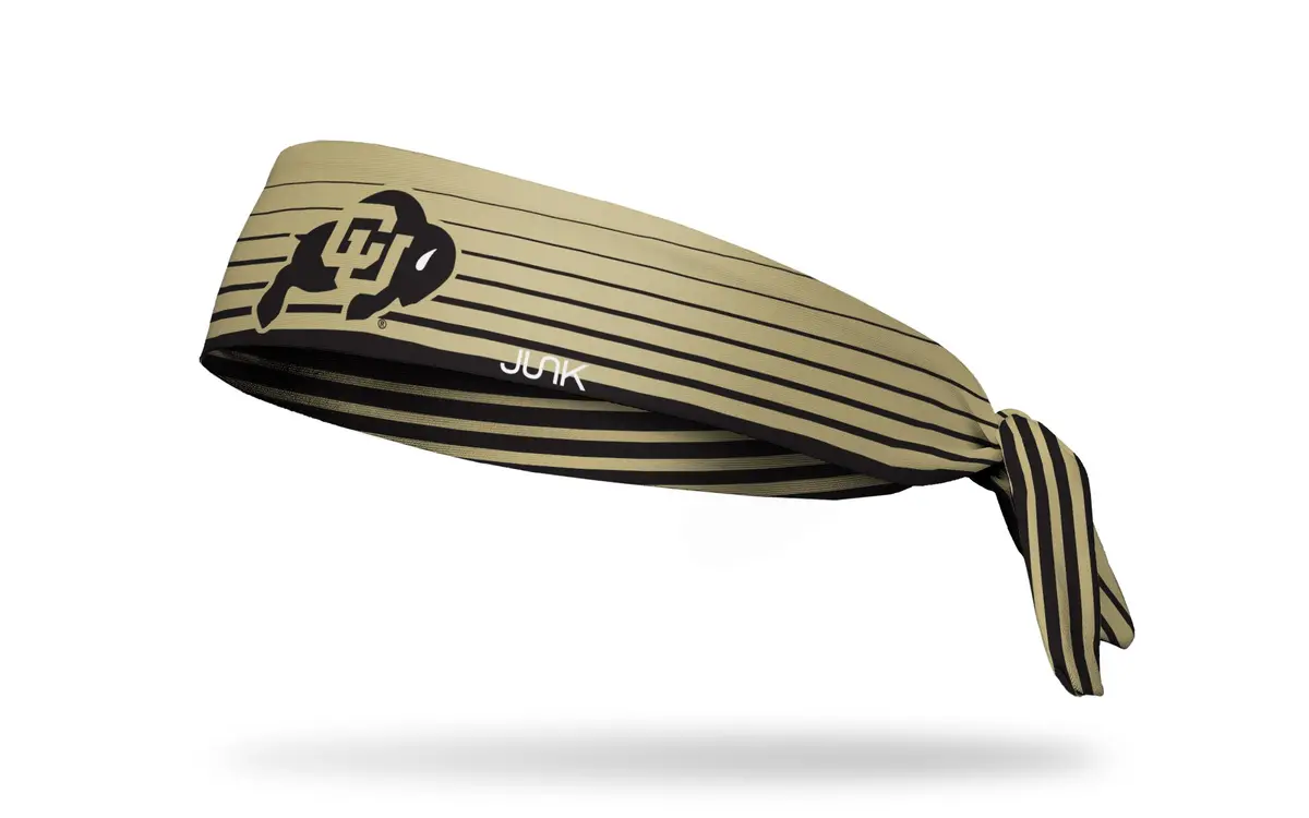 University Of Colorado: Gradient Stripe Flex Tie Headband 1