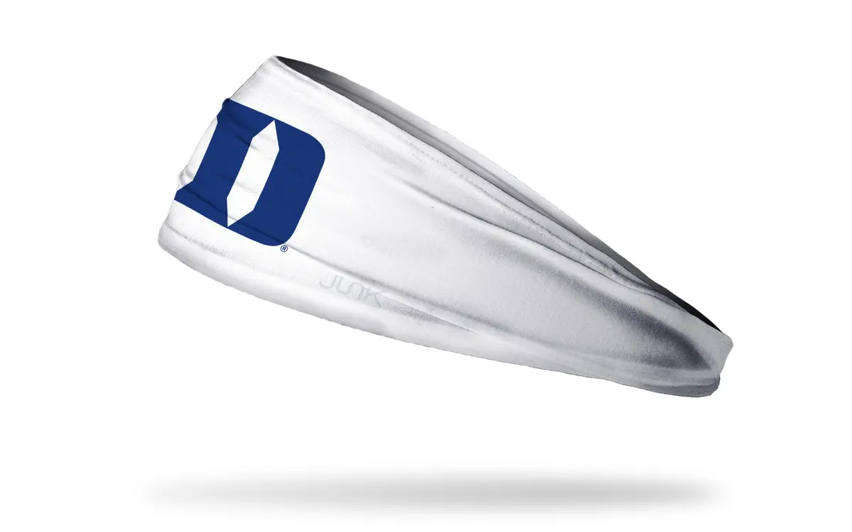 Duke University: Logo White Big Bang Lite Headband 1