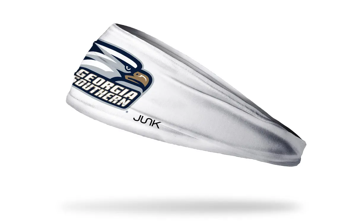 Georgia Southern University: Eagle Logo White Big Bang Lite Headband 1