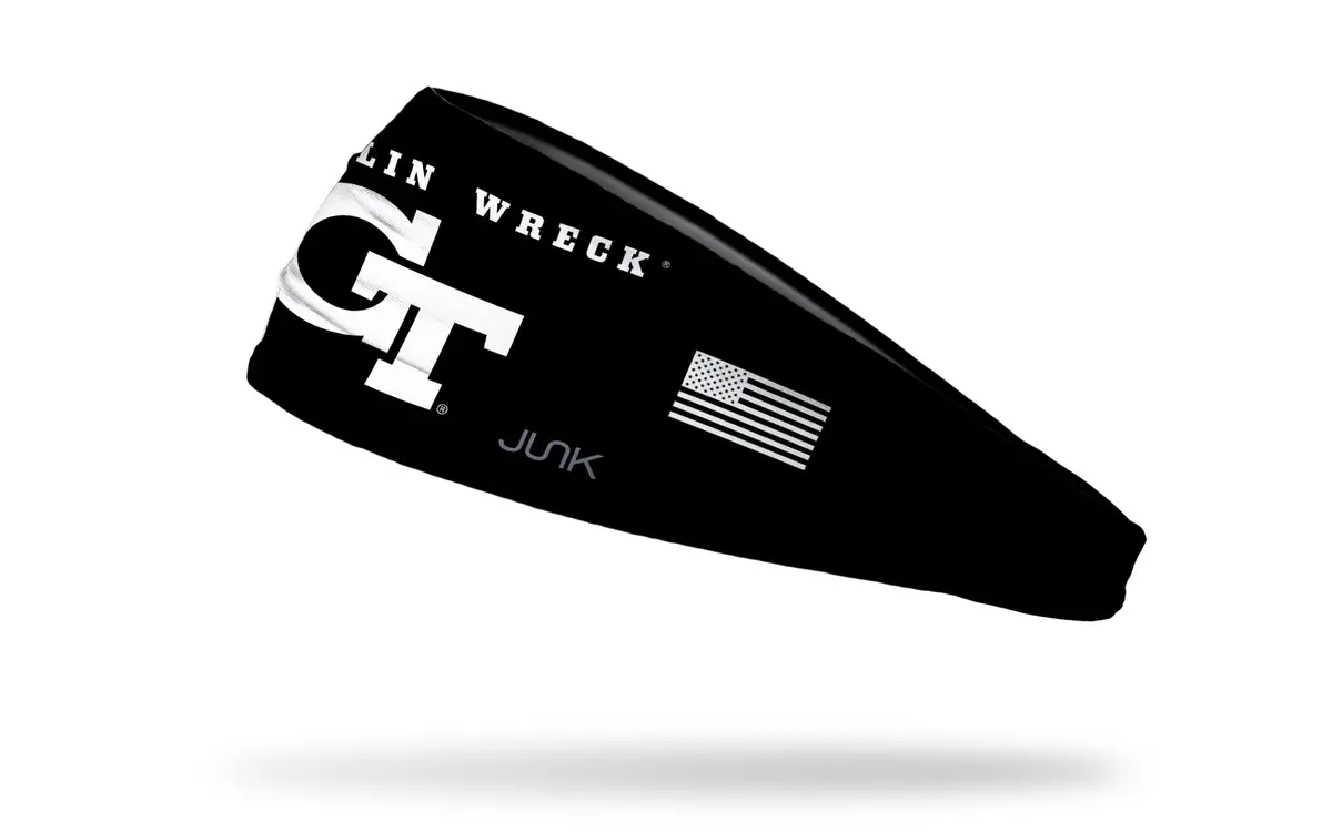 Georgia Tech University: Blackout Big Bang Lite Headband 1