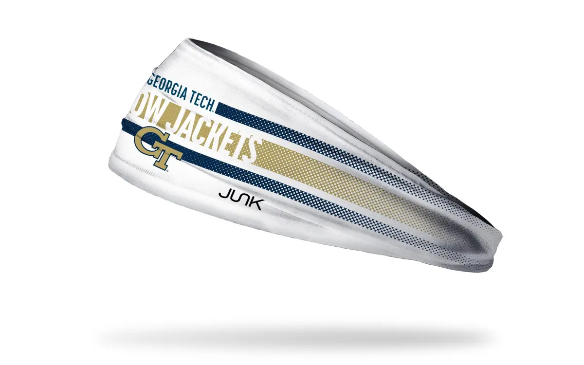 Georgia Tech University: Faded Stripe Big Bang Lite Headband 1
