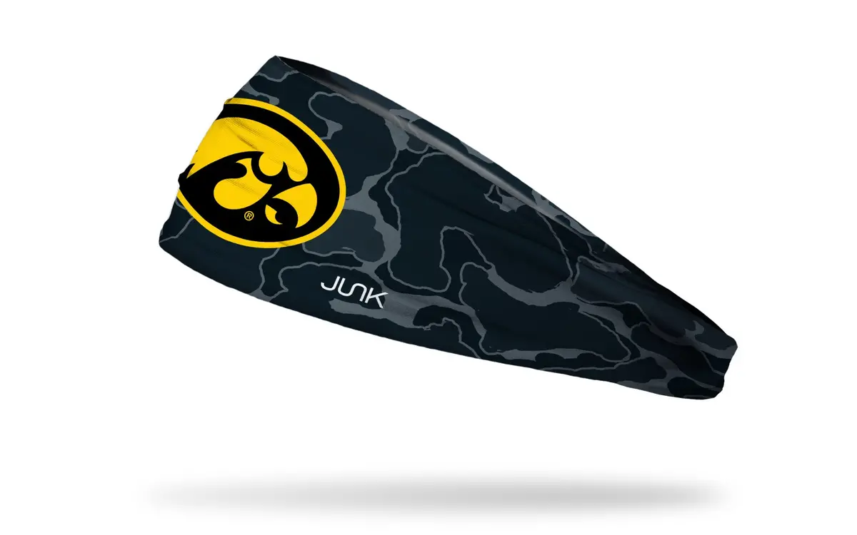University Of Iowa: Camo Big Bang Lite Headband 1