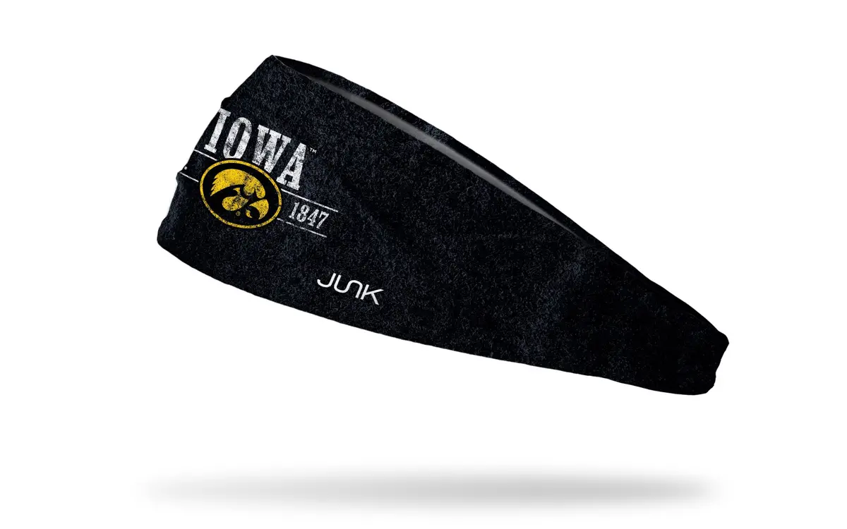 University Of Iowa: Vintage Athletic Big Bang Lite Headband 1