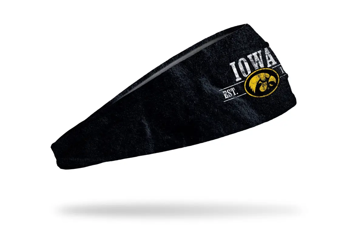 University Of Iowa: Vintage Athletic Big Bang Lite Headband 2