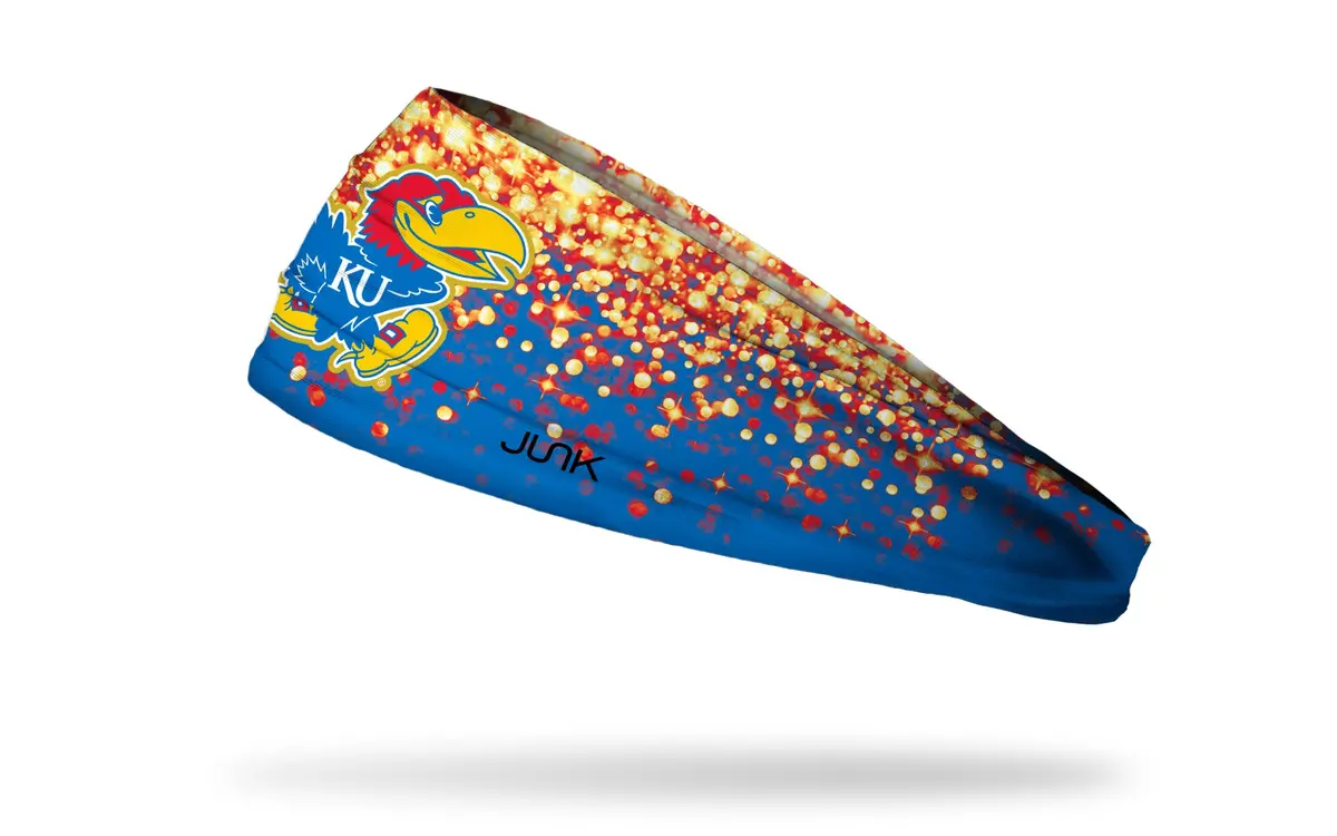 University Of Kansas: Confetti Big Bang Lite Headband 1