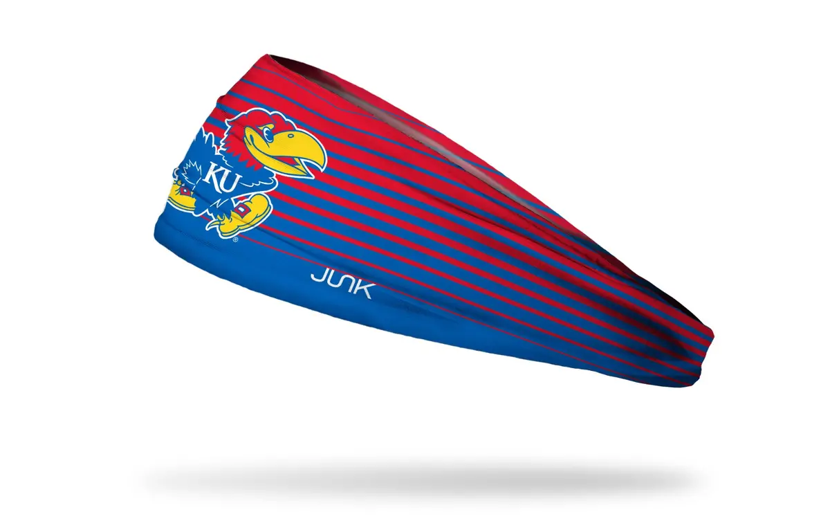 University Of Kansas: Gradient Stripe Big Bang Lite Headband 1