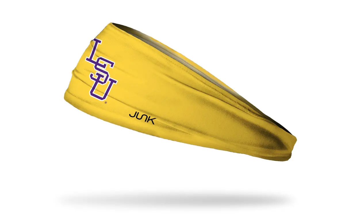 Louisiana State University: Baseball Gold Big Bang Lite Headband 1