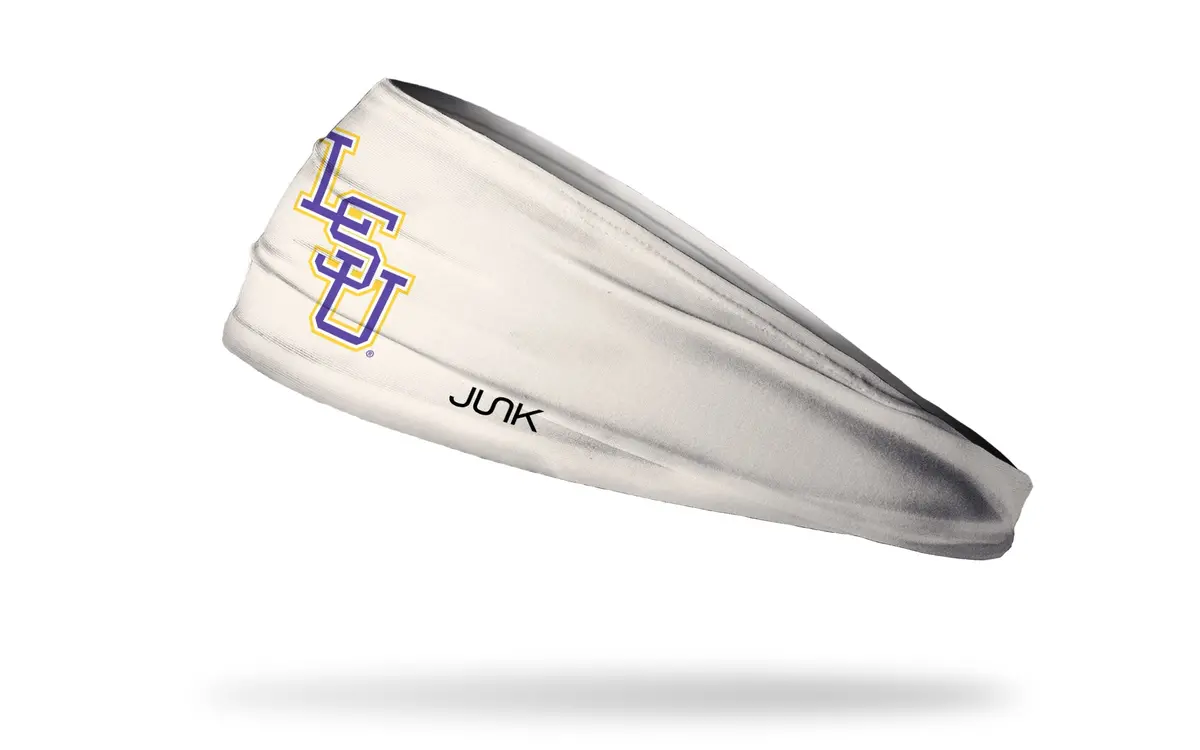 Louisiana State University: Cream Big Bang Lite Headband 1