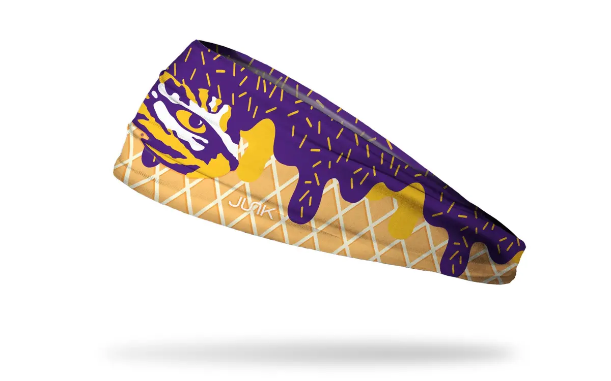 Louisiana State University: Drip Big Bang Lite Headband 1