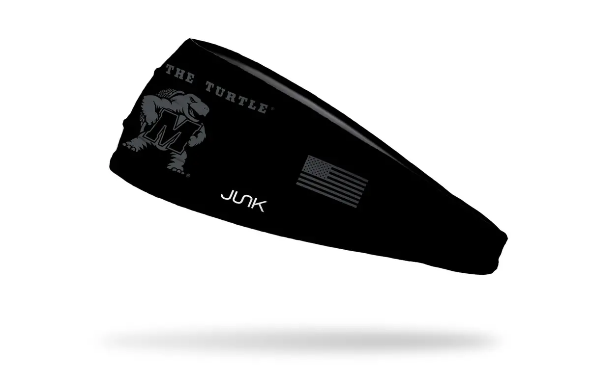 University Of Maryland: Black Out Big Bang Lite Headband 1