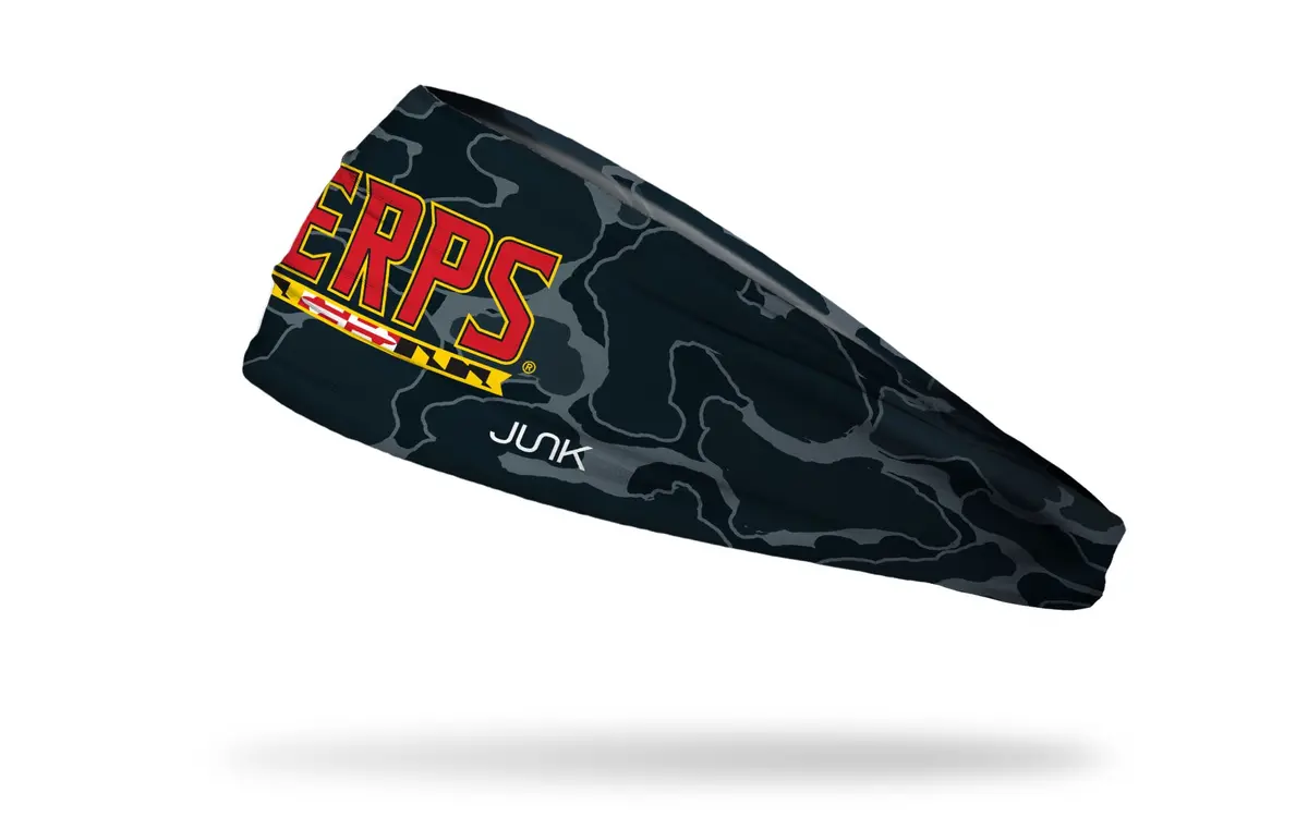 University Of Maryland: Camo Black Big Bang Lite Headband 1