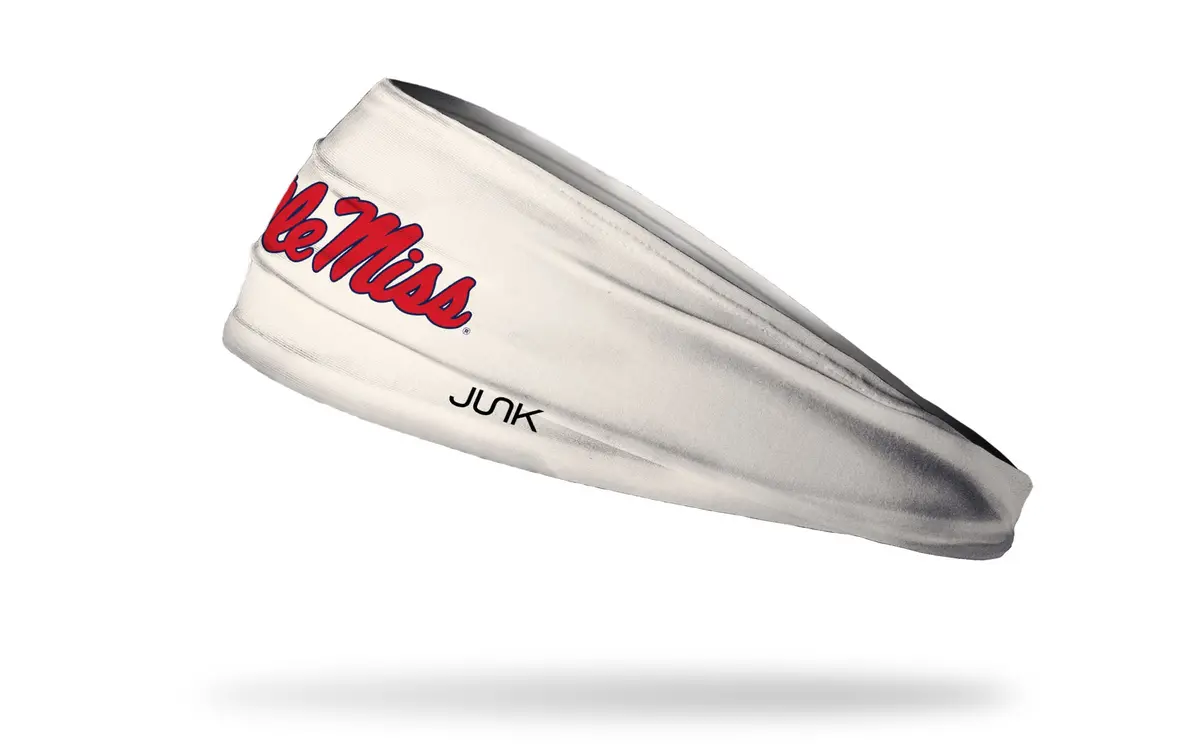 University Of Mississippi: Cream Big Bang Lite Headband 1