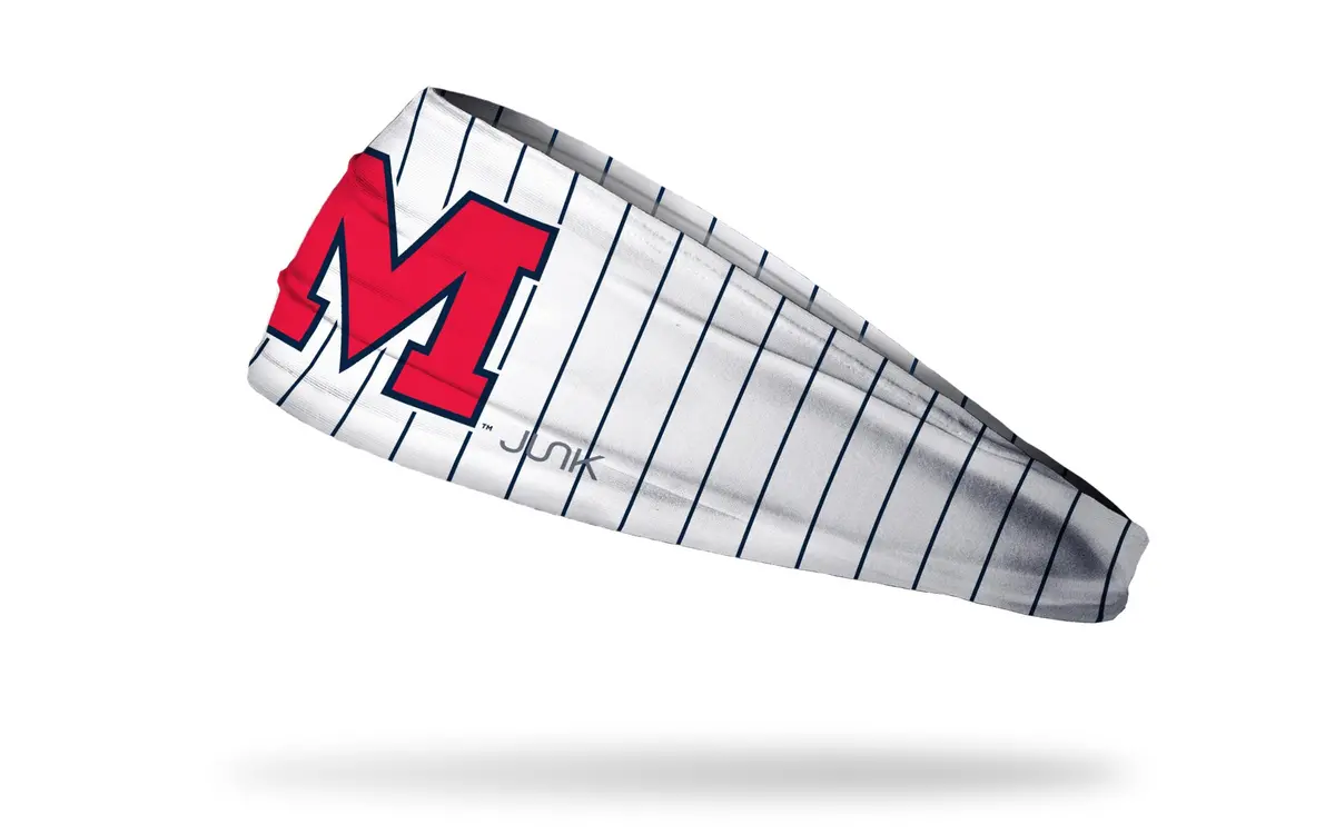 University Of Mississippi: Pinstripes Big Bang Lite Headband 1