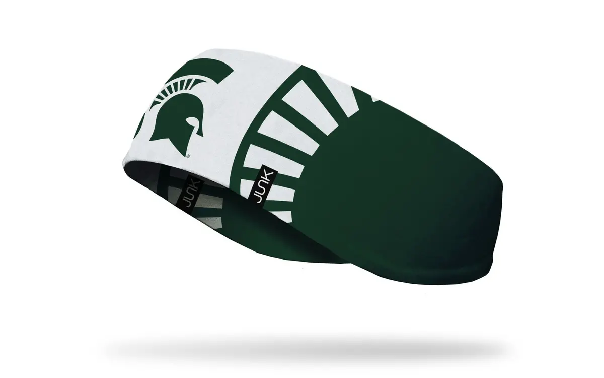 Michigan State University: Alt Spartan Green Ear Warmer 1