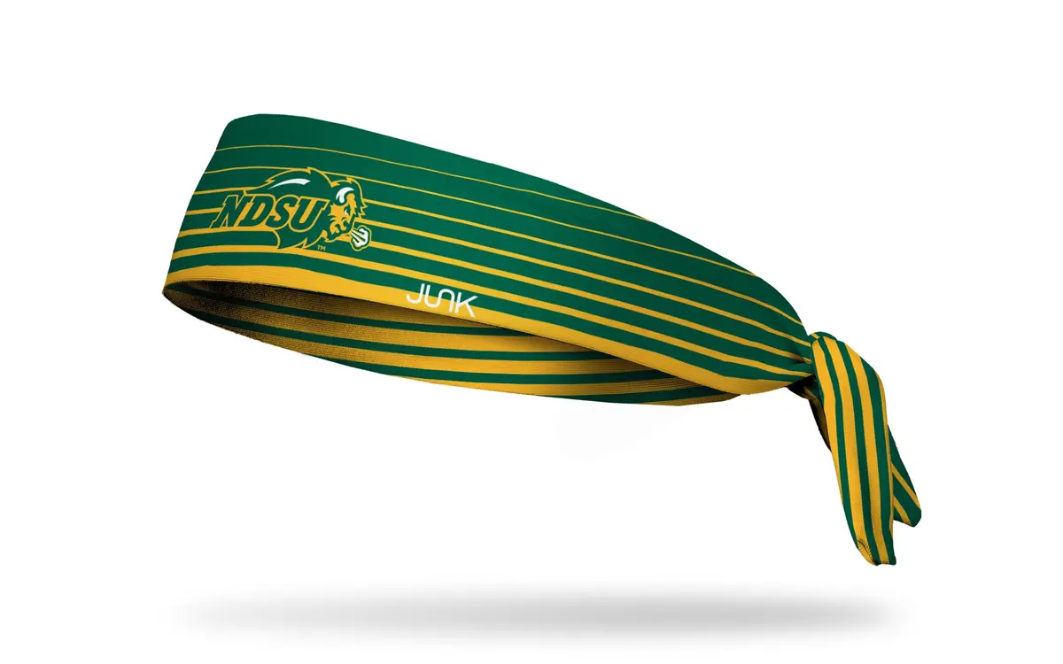 North Dakota State University: Gradient Stripe Flex Tie Headband 1