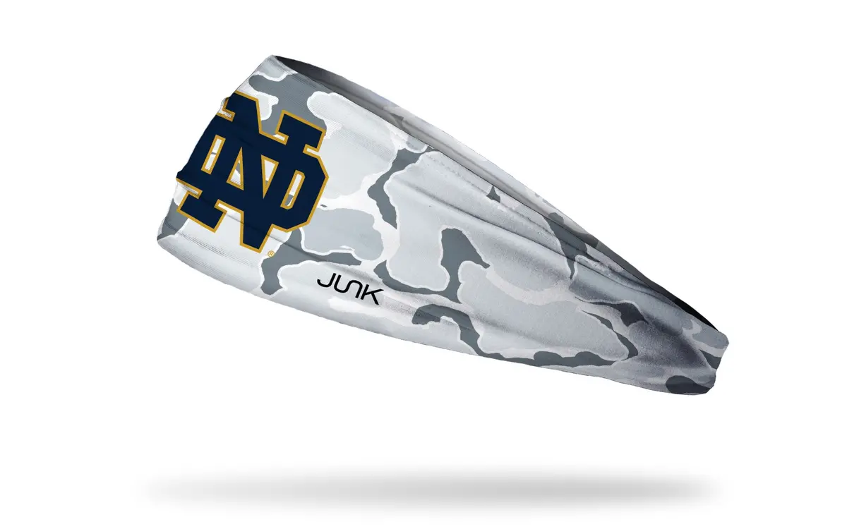 University Of Notre Dame: Camo Big Bang Lite Headband 1
