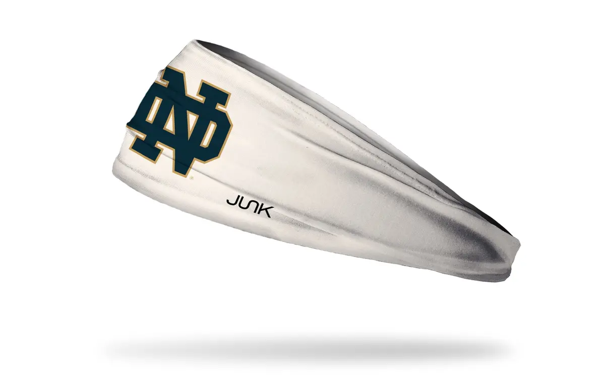 University Of Notre Dame: Cream Big Bang Lite Headband 1