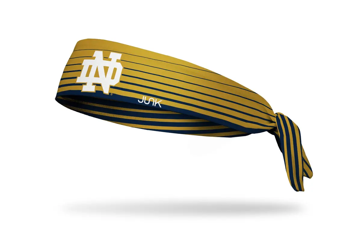 University Of Notre Dame: Gradient Stripe Flex Tie Headband 1