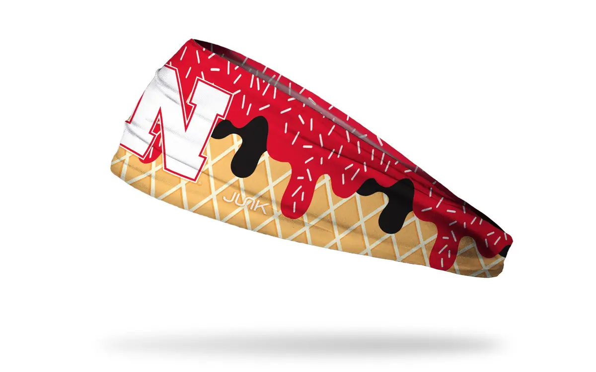 University Of Nebraska: Drip Big Bang Lite Headband 1