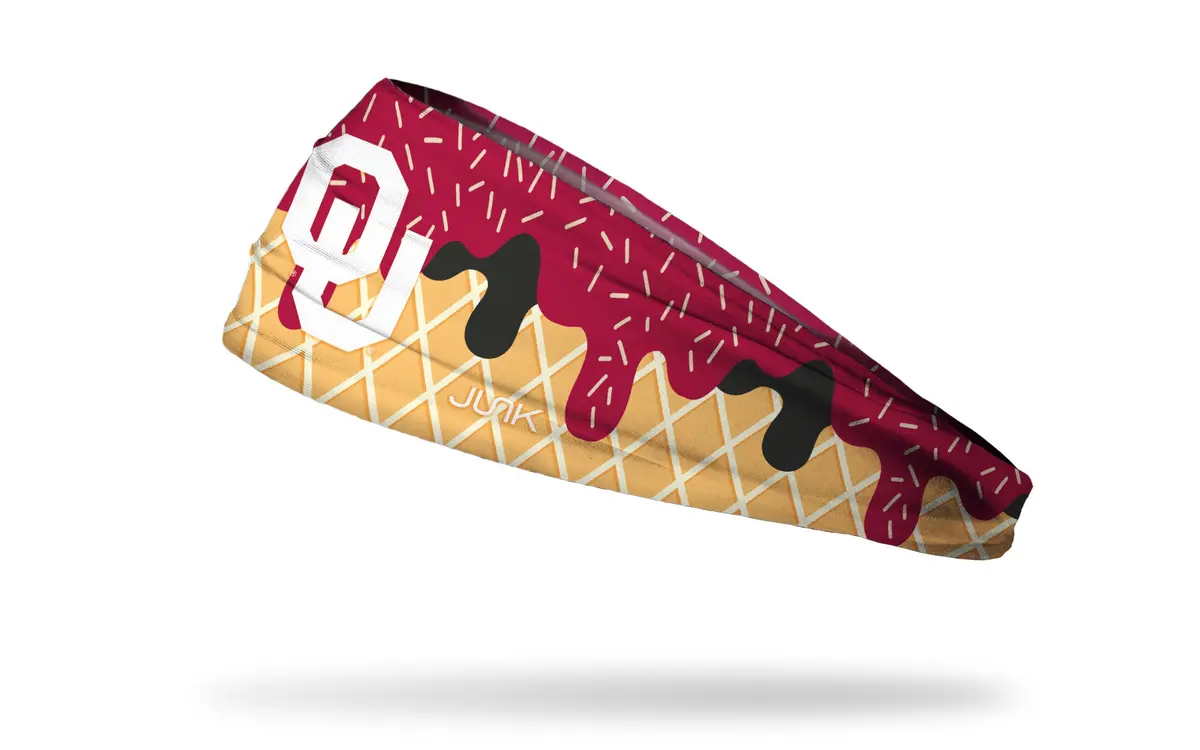 University Of Oklahoma: Drip Big Bang Lite Headband 1
