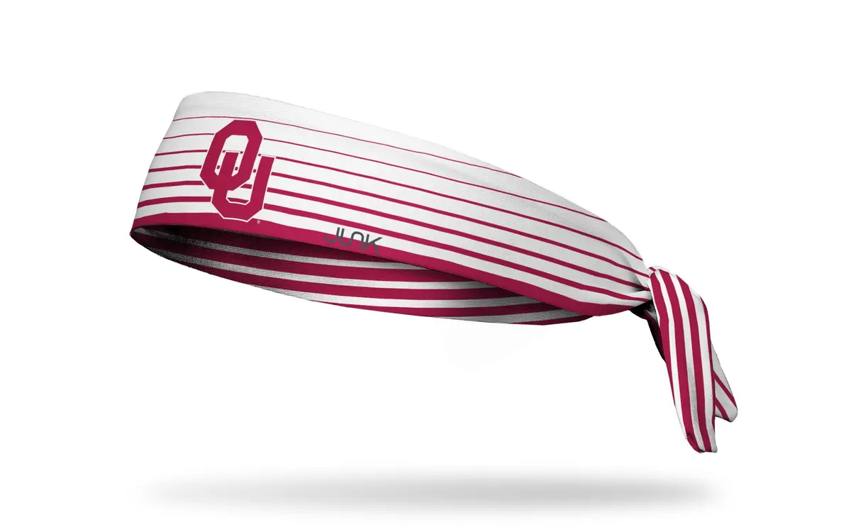 University Of Oklahoma: Gradient Stripe Flex Tie Headband 1