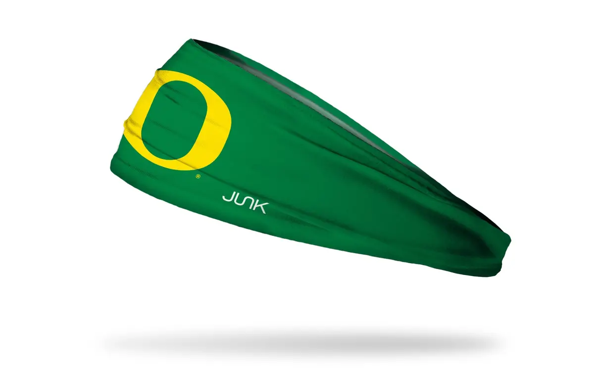 University Of Oregon: Logo Green Big Bang Lite Headband 1