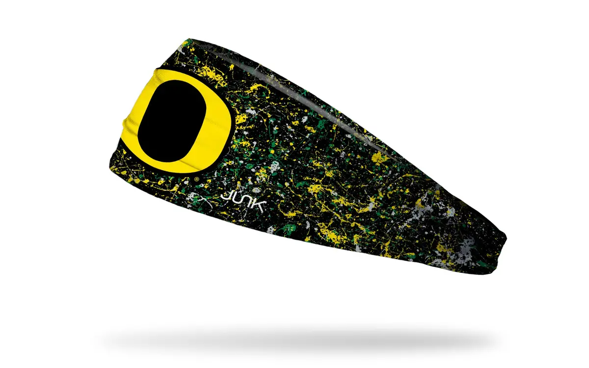 University Of Oregon: Splatter Big Bang Lite Headband 1