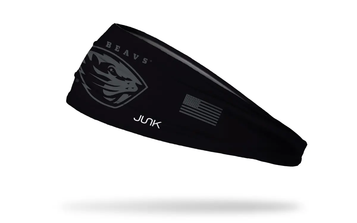 Oregon State University: Black Out Big Bang Lite Headband 1