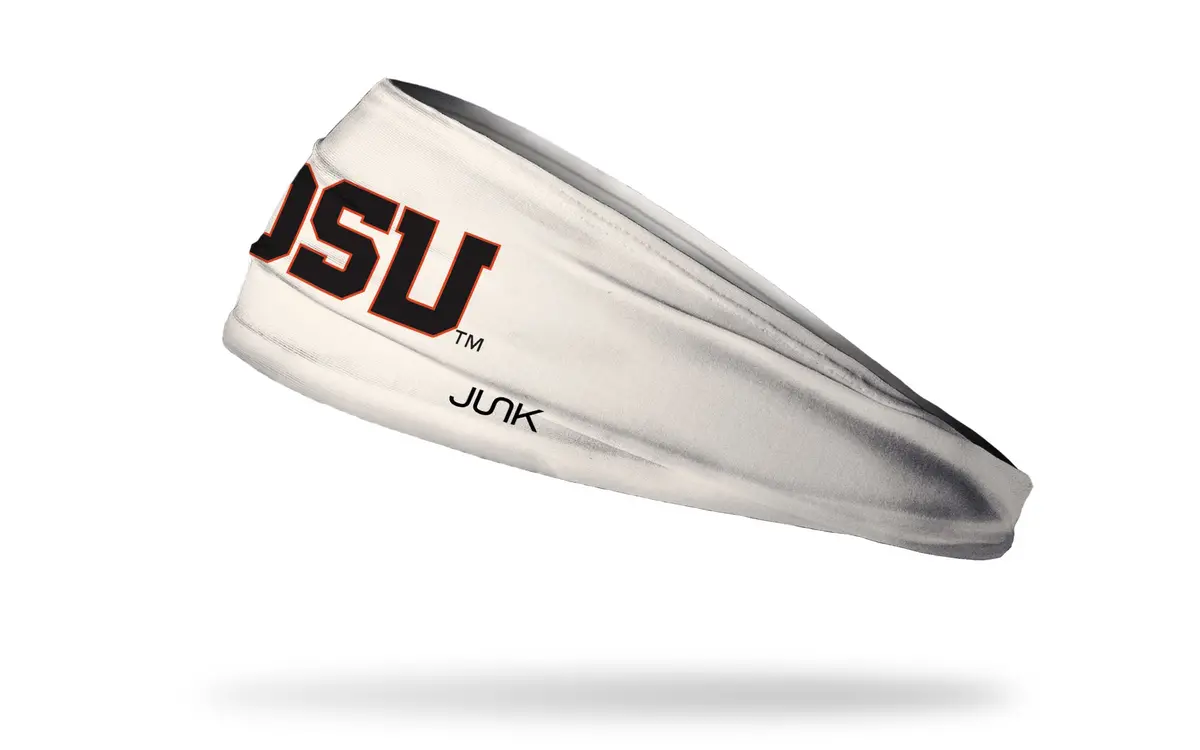 Oregon State University: Cream Big Bang Lite Headband 1