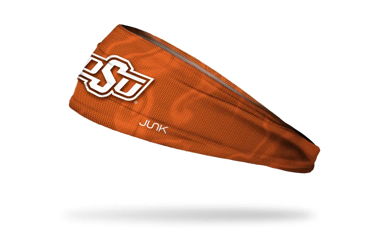 Oklahoma State University: Jersey Logo Orange Big Bang Lite Headband 1