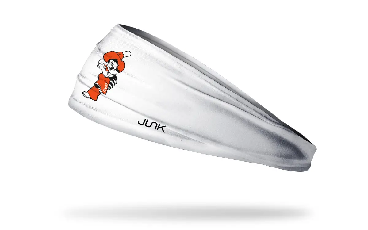 Oklahoma State University: Swingin' Pete White Big Bang Lite Headband 1