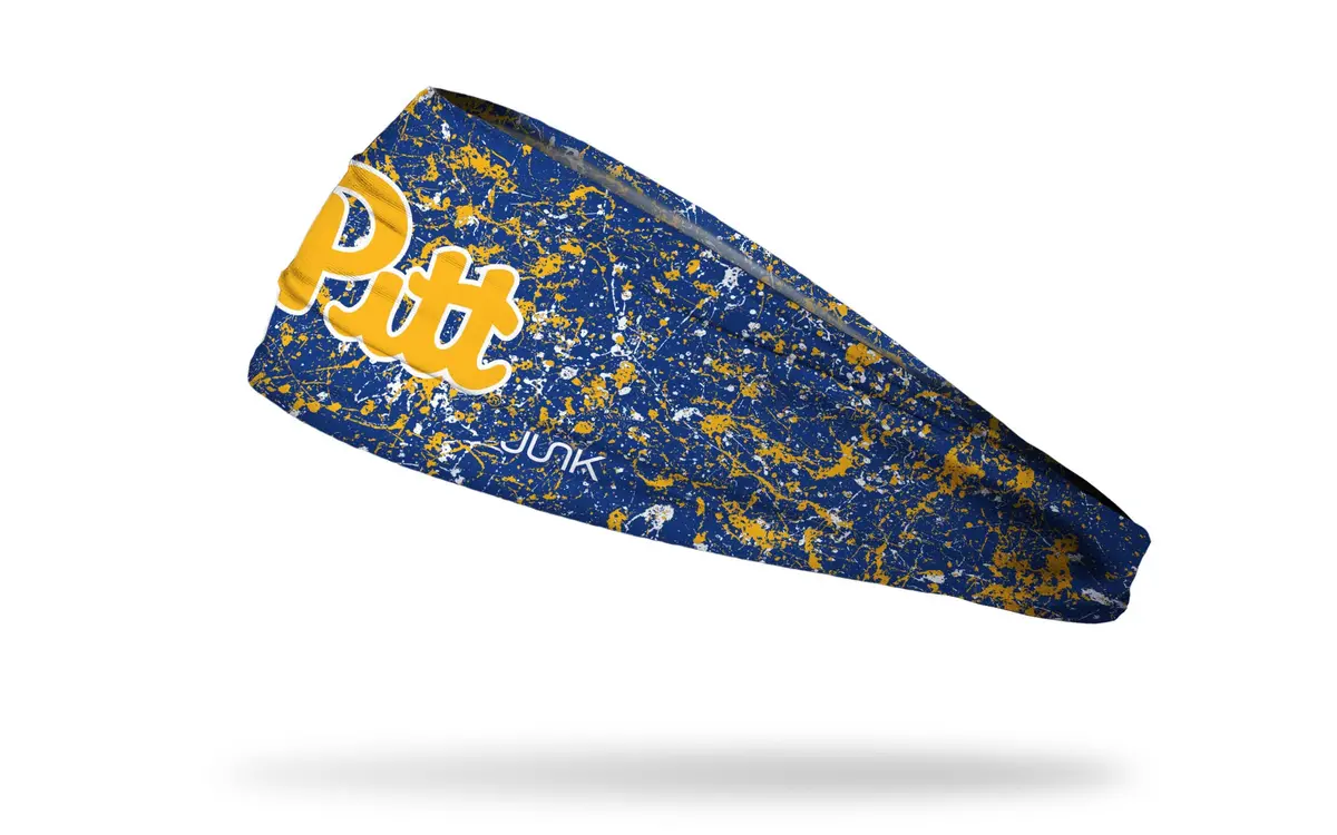 University Of Pittsburgh: Splatter Big Bang Lite Headband 1